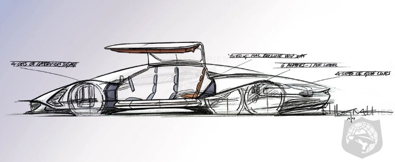 Hennessey Announces $3 Million 6 WHEEL Electric Hypercar